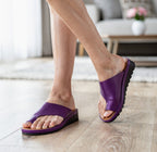 Women's PU Leather Orthopedic Sandals | Supportive Comfortable Toe-Strap Footwear 5