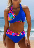 Womens Smooth Fabric Bikini Set | Elegant Criss-Cross Design 5