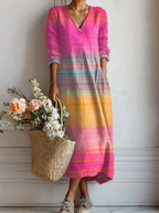Women's Soft Cotton Dressing Gown | Relaxed Fit Everyday Robe 0