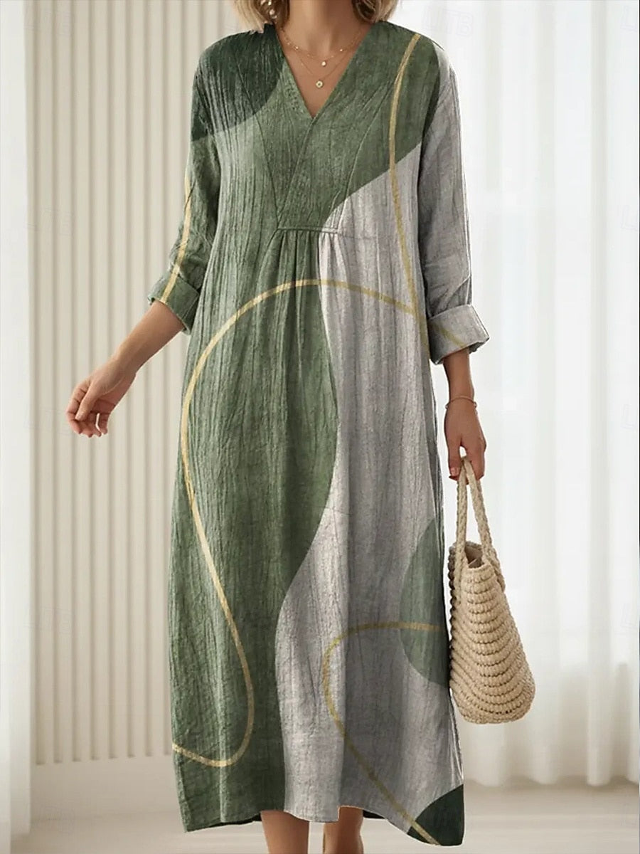 Women's Soft Viscose Daily Dress | Relaxed Fit Comfortable Summer Style 0