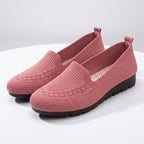 Womens Stretch Knit Loafers | Comfortable Casual Slip-On Shoes 6
