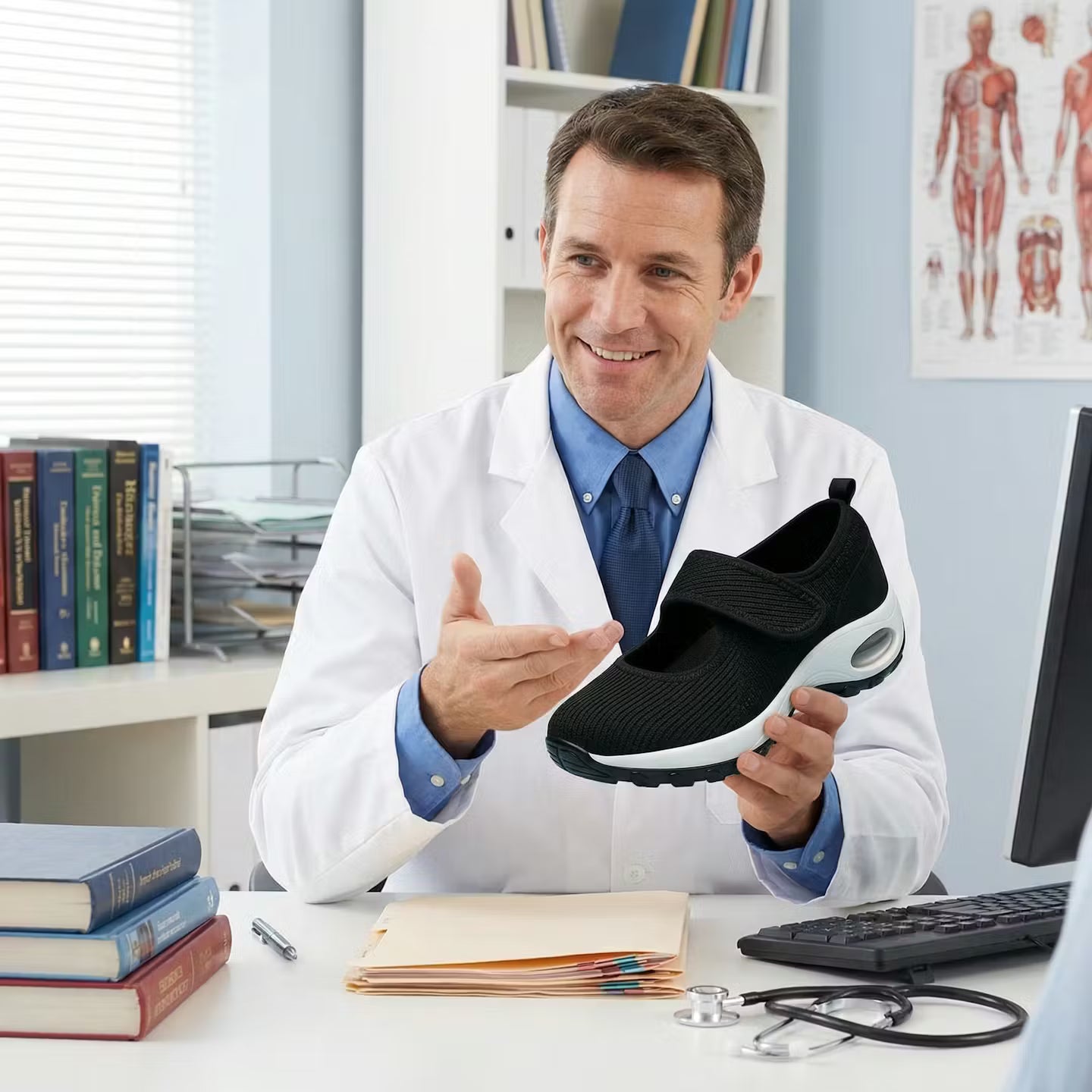 Women's Stretchable Extra-Wide Shoes | Cushioned Lightweight Comfort Footwear 4