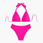 Womens Stretchy Triangle Bikini Set | Adjustable Tie Swimwear | Comfortable Summer Swimwear 5