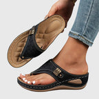 Womens Synthetic Ergonomic Sandals | Comfortable Slip-On Orthopedic Footwear 1