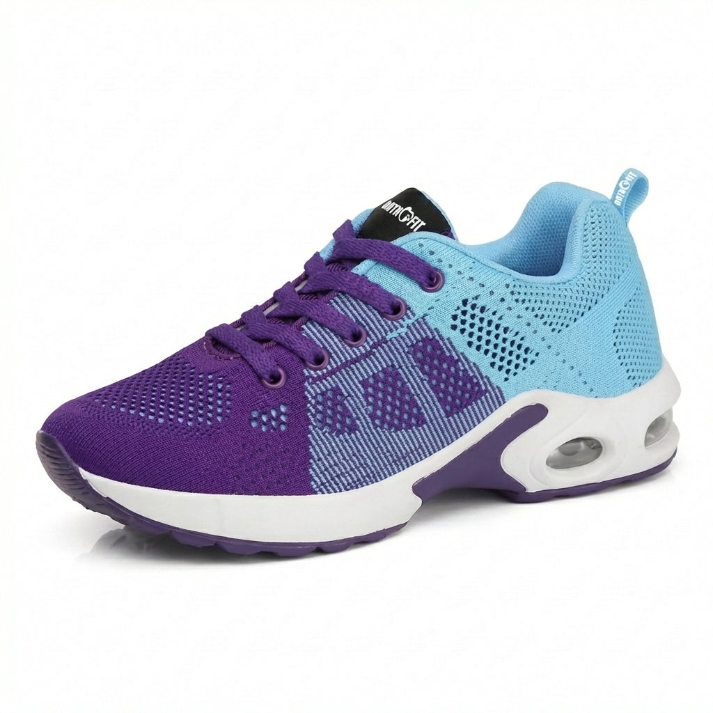 Women's Synthetic Knit Walking Shoes | Lightweight Cushioned All-Day Comfort Footwear 6