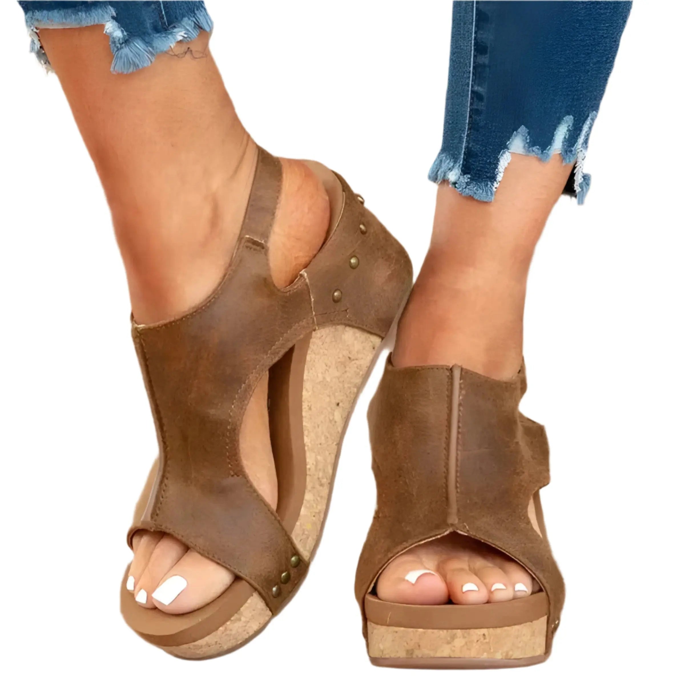 Womens Synthetic Sandals | Comfortable Stylish Open-Toe Summer Footwear 1