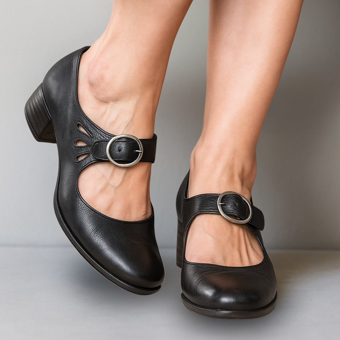 Womens Vegan Leather Orthopedic Sandals | Comfortable Adjustable Summer Footwear 1