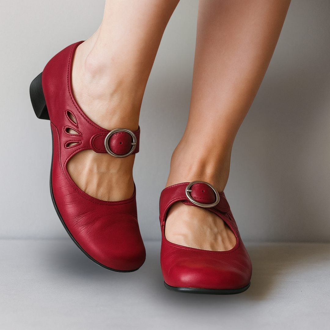 Womens Vegan Leather Orthopedic Sandals | Comfortable Adjustable Summer Footwear 4