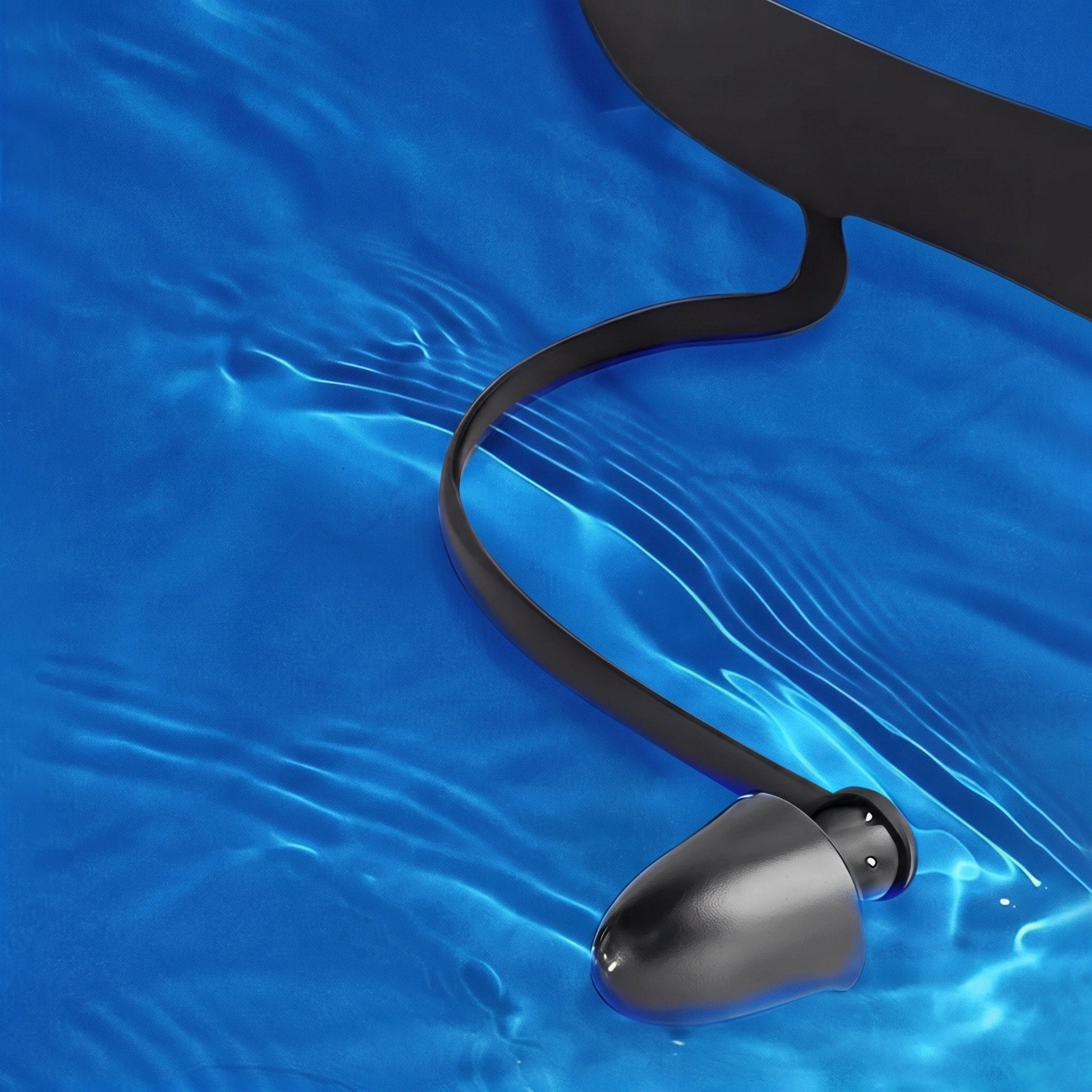 Lunettes de natation anti-buée avec lentille grand angle, protection UV et sangle réglable