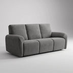 Copertura per Divano Reclinabile in Chenille con Cinghie Elastiche, Protezione a Copertura Totale