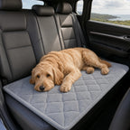 Cooling Dog Car Seat Mat with Non-Slip Base and Machine Washable Design