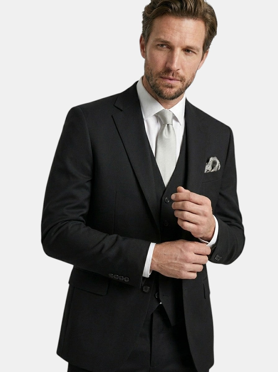 Dominic | Men’s Classic Slim Fit Suit With Vest And Trousers