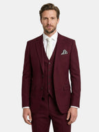 Dominic | Traje clásico ajustado para hombre con chaleco y pantalones