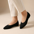 Elianthe | Mocassins en maille à enfiler pour femmes avec détail chaîne