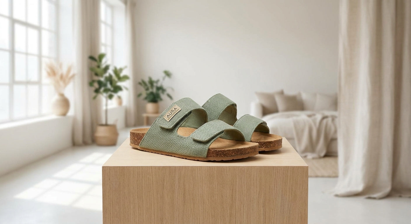 Women's Lightweight Open Toe Sandals | Comfortable Double Strap Design for Summer