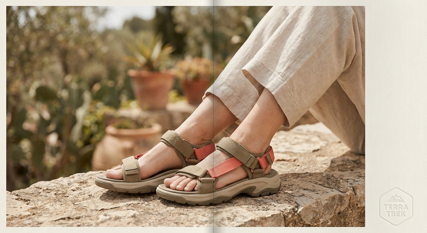 Women's Breathable Adjustable Sandals | Sporty Comfortable Outdoor Footwear