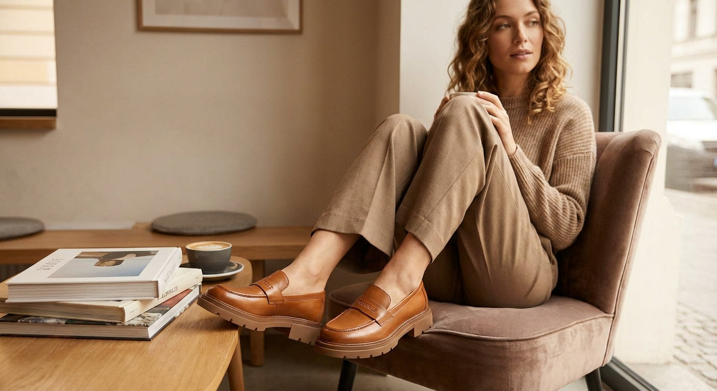 Clarimelle | Women’s Timeless Leather Loafers With Supportive Sole