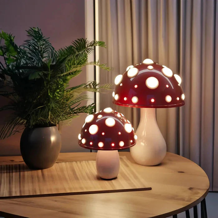 Lampe Champignon | Lumière chaude et douce pour des soirées paisibles