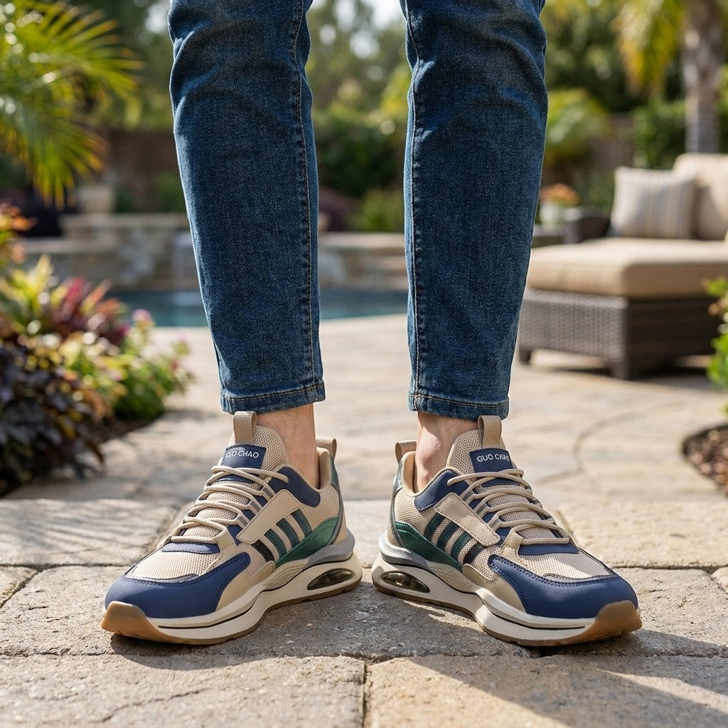Mens Breathable Mesh Sneakers | Lightweight Stylish Running Shoes for Active Men 2