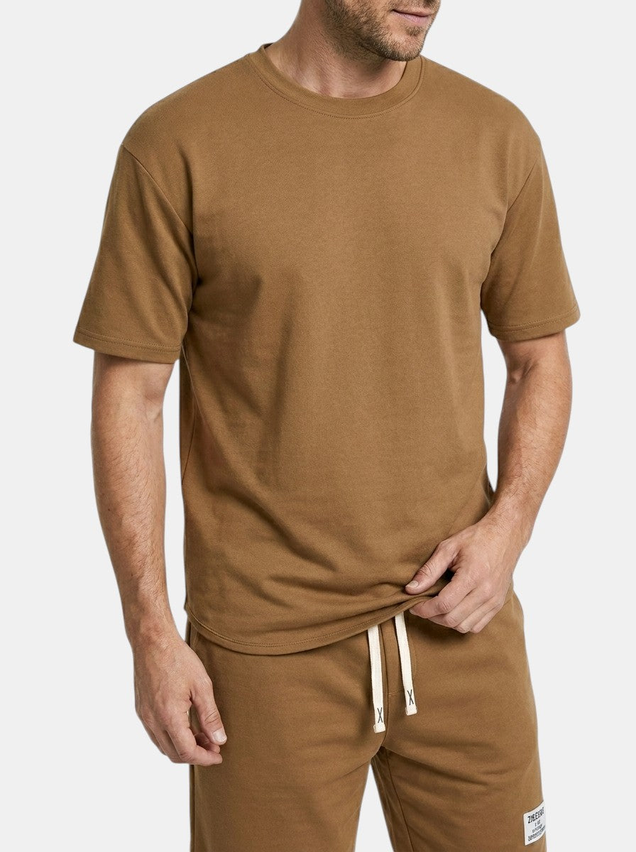 Mens Casual Cotton Summer Set | Comfortable T-Shirt and Drawstring Shorts 3