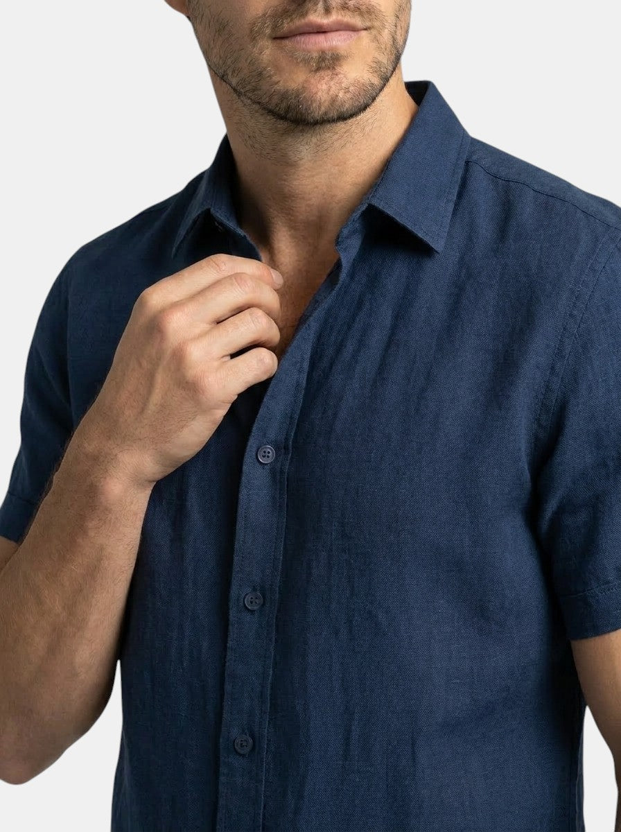 Men's Cotton Blend Fitted Shirt | Modern Casual Wear for All Occasions