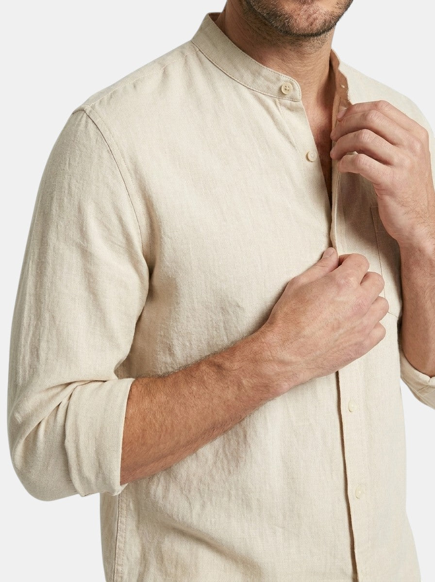 Mens Lightweight Cotton Summer Set | Stylish Button-Up Shirt and Relaxed Fit Shorts 3