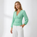 Mia | Chic Soft Fabric Long Sleeve Top 7