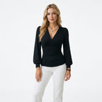 Mia | Chic Soft Fabric Long Sleeve Top 8