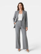 Mia | Ensemble élégant de blazer et pantalon blanc pour femme