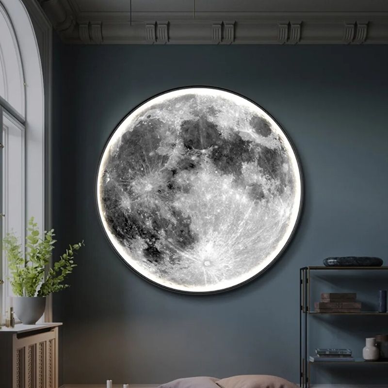 Lampe Murale Lune | Une Touche Céleste Pour un Intérieur Apaisant