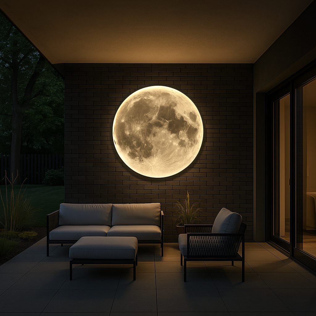 Lampe Murale Lune | Une Touche Céleste Pour un Intérieur Apaisant