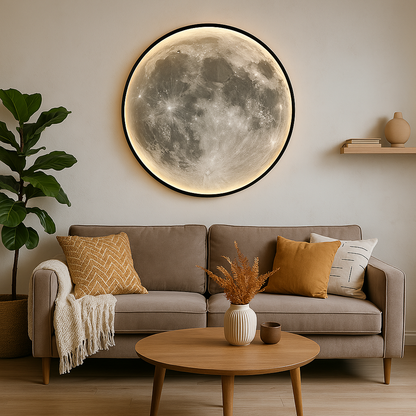 Lampe Murale Lune | Une Touche Céleste Pour un Intérieur Apaisant