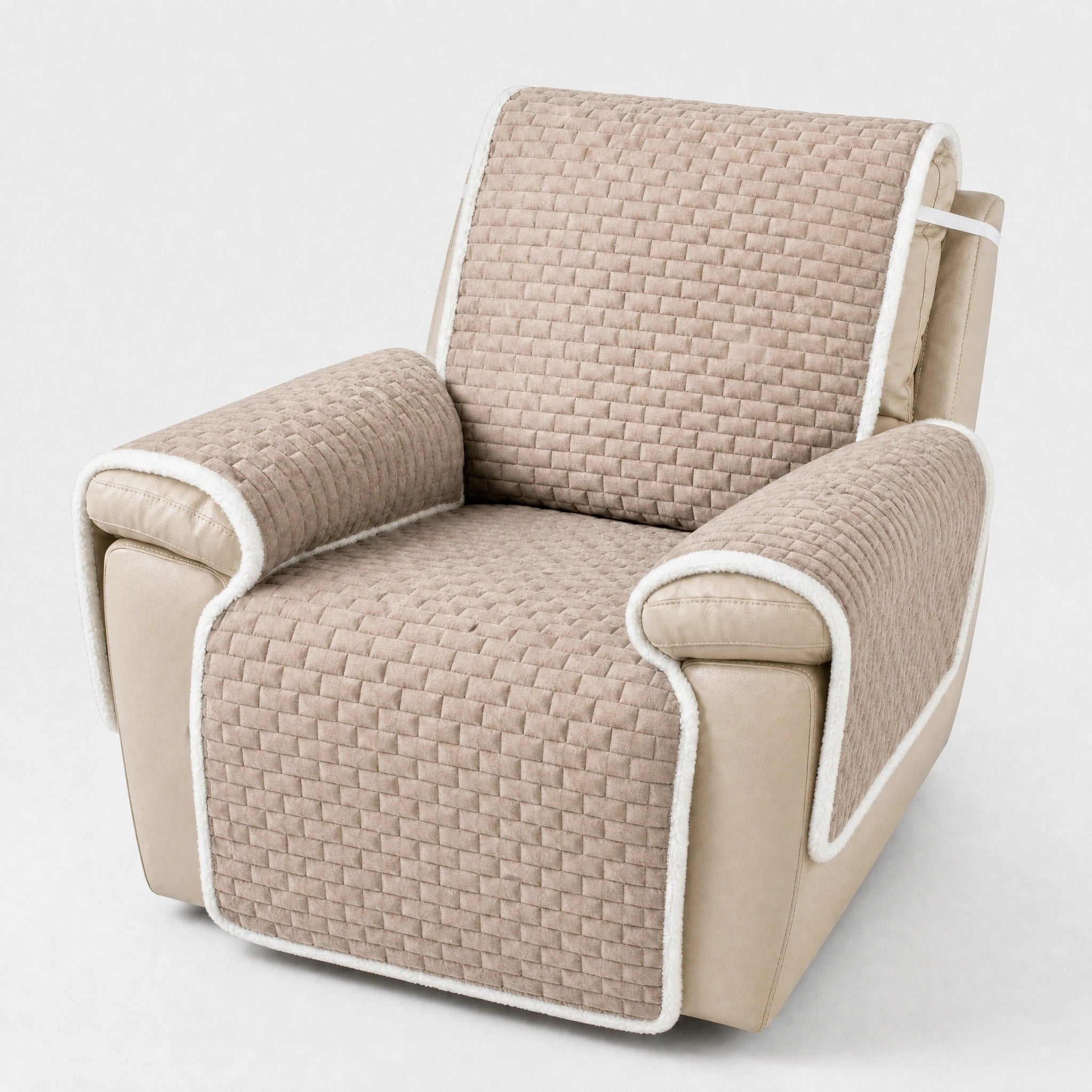 Housse de canapé en peluche One Piece avec dos antidérapant et tissu lavable en machine
