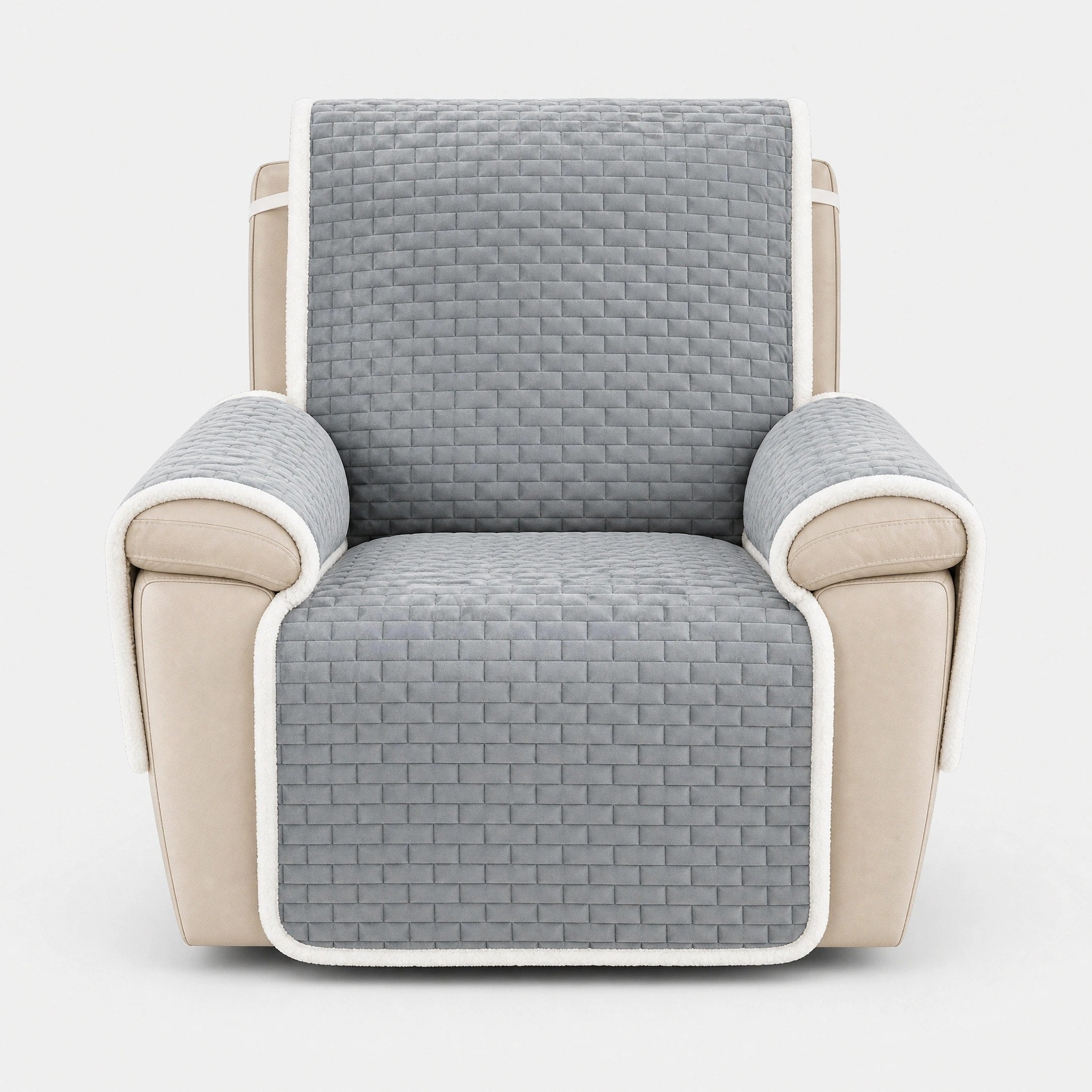 Housse de canapé en peluche One Piece avec dos antidérapant et tissu lavable en machine