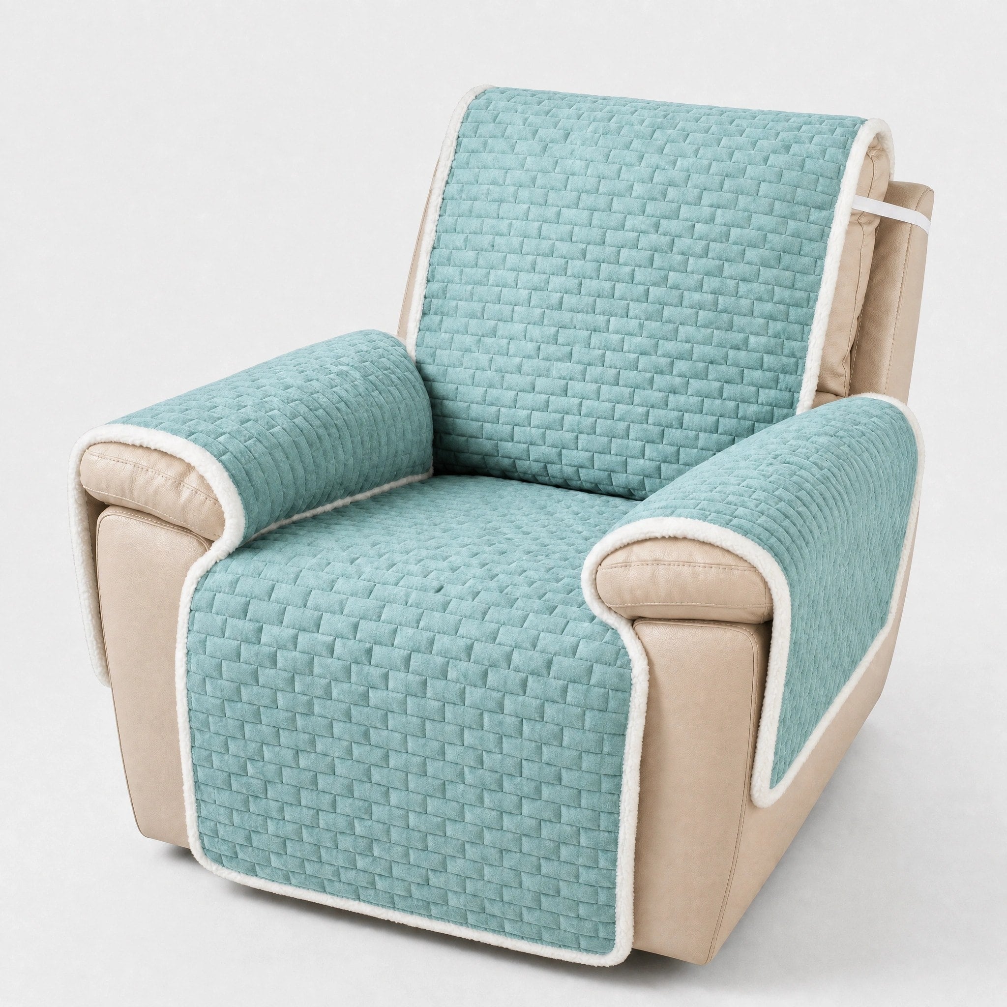 Housse de canapé en peluche One Piece avec dos antidérapant et tissu lavable en machine