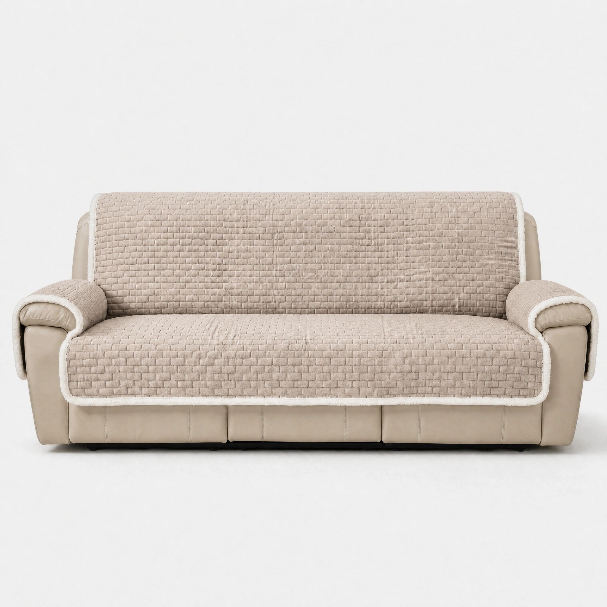 Housse de canapé en peluche One Piece avec dos antidérapant et tissu lavable en machine