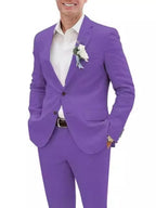 Men's Relaxed Linen Suit | Elegant Two-Piece Summer Wedding Attire