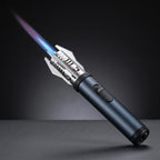 Refillable Butane Torch Lighter with 360° Ignition and Adjustable Flame