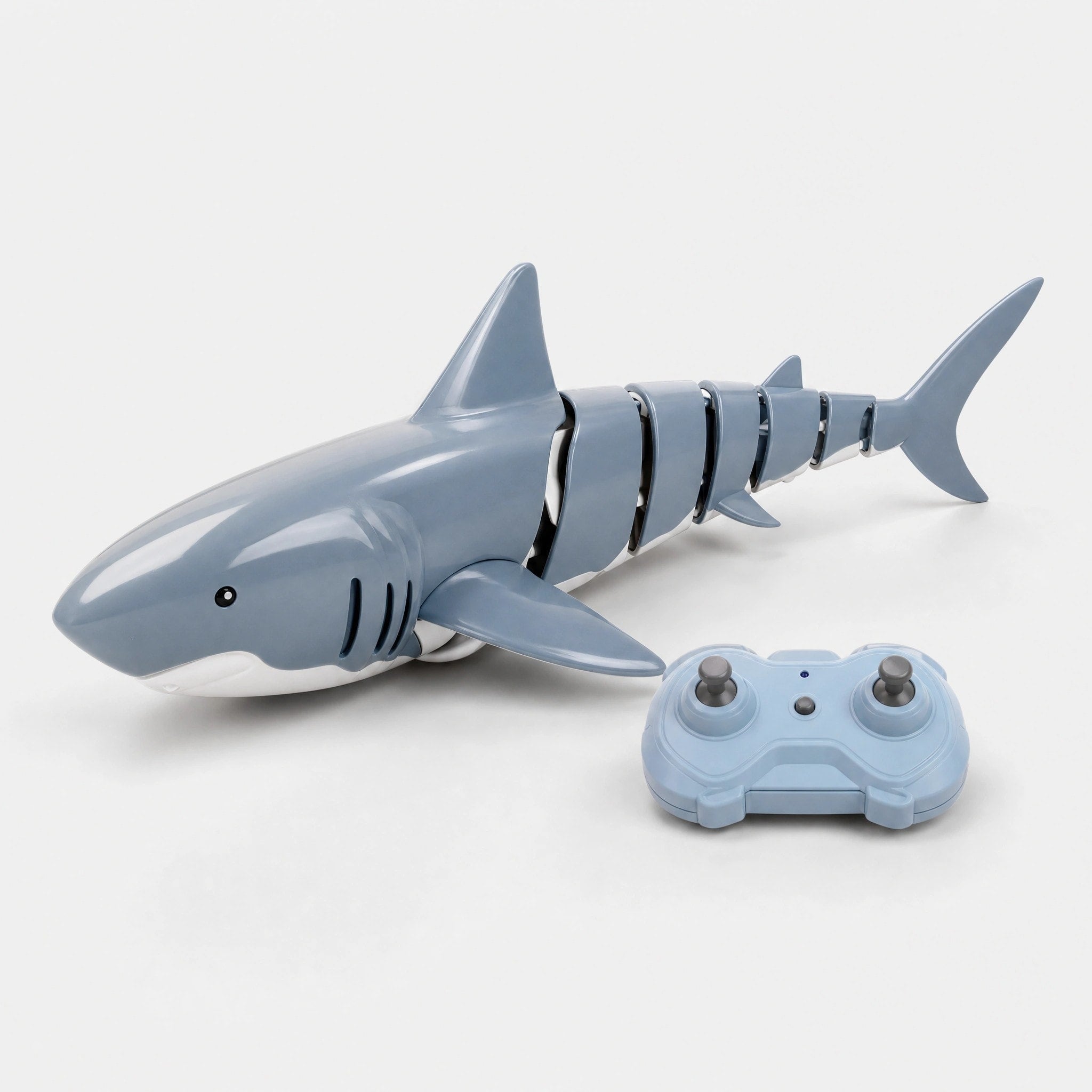 Jouet requin télécommandé avec contrôleur 2,4 GHz et batterie rechargeable