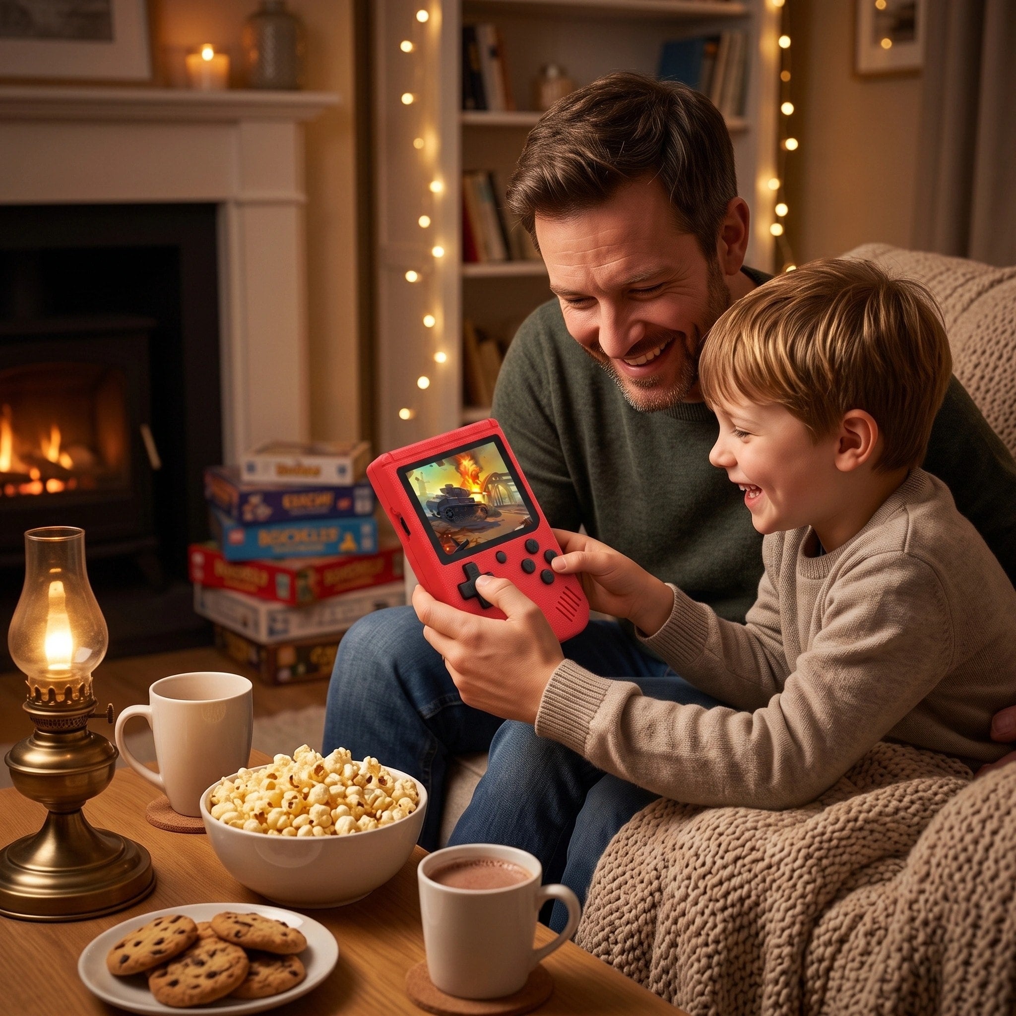 Console de jeu portable rétro avec plus de 400 jeux, écran LCD 3 pouces et sortie TV