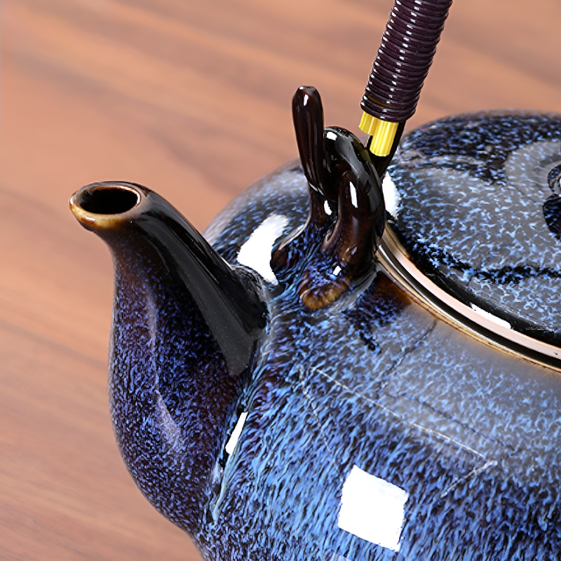 Service à thé japonais – Plateau bambou inclus