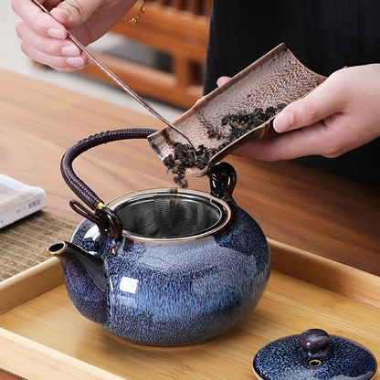 Service à thé japonais – Plateau bambou inclus