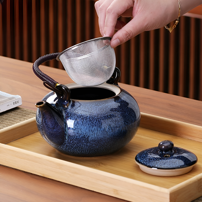 Service à thé japonais – Plateau bambou inclus