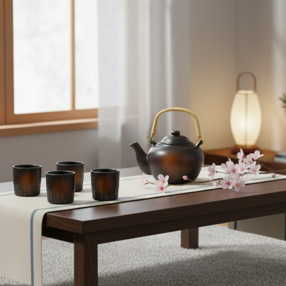 Service à thé japonais zen – Harmonie essentielle