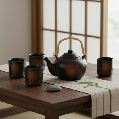 Service à thé japonais zen – Harmonie essentielle