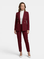 Sophia | Costume féminin chic et ajusté avec pantalon slim