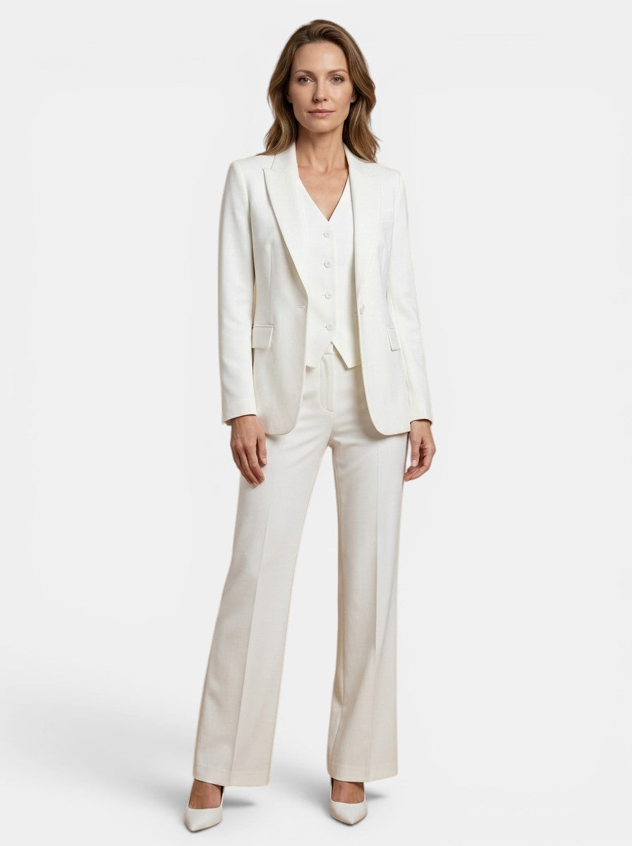 Sophia | Elegant Tailored Women's Suit Set | Stylish Flared Pant Suit for Women