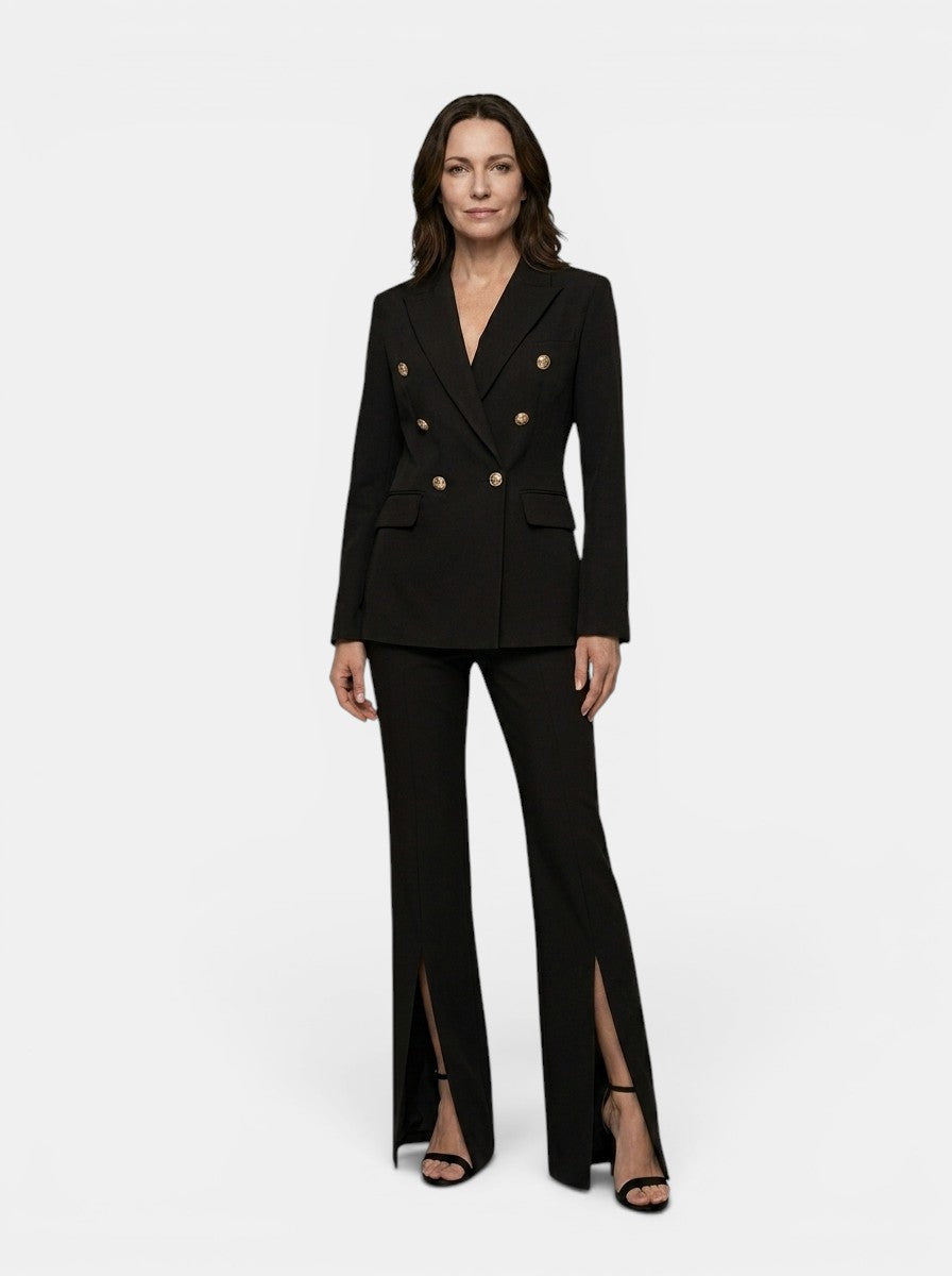 Sophia | Elegante completo pantalone bianco da donna