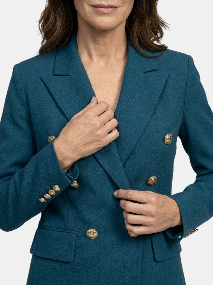 Sophia | Elegante completo pantalone bianco da donna