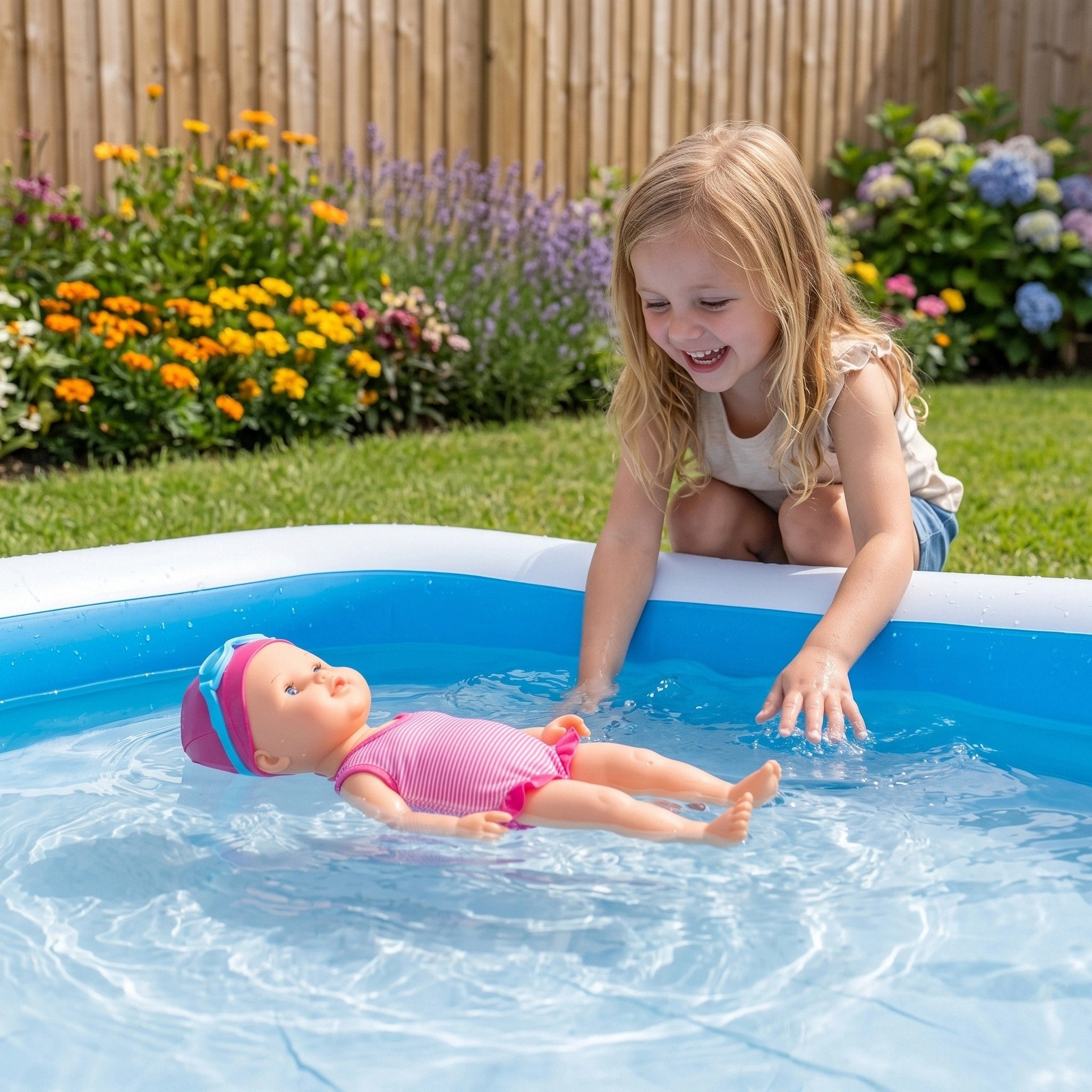 Poupée bébé nageur avec action électrique étanche pour la baignade et la piscine